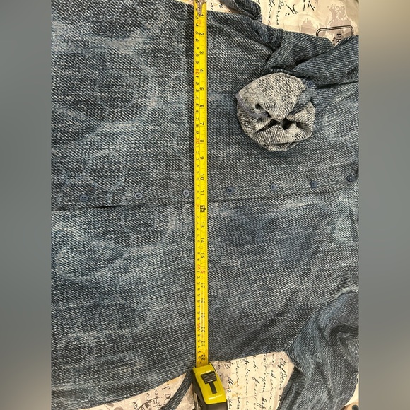 ❤️🚨🎉Host Pick Lularoe Denim colored Ellie Dress❤️🎉🚨 - Picture 4 of 7